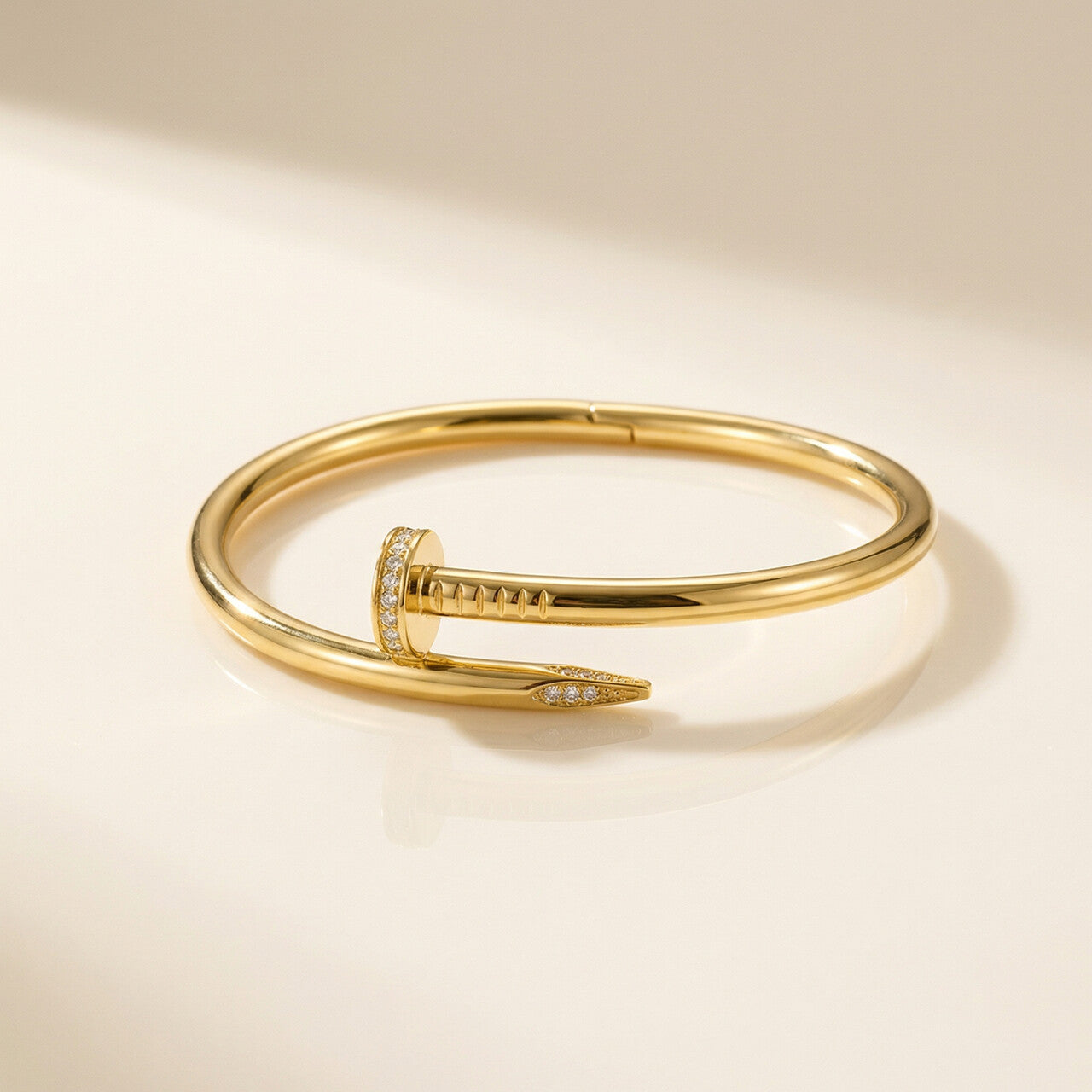 Nail Bangle Bracelet
