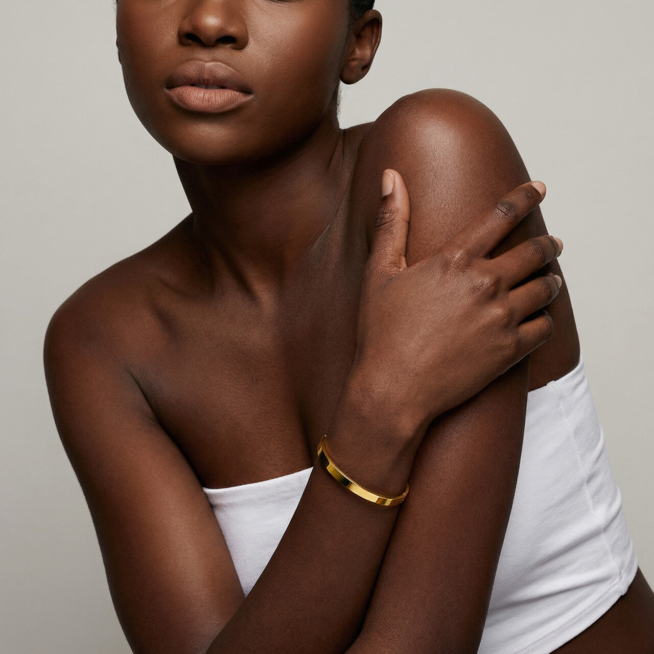 Plain Stackable Bangle Bracelet |4MM