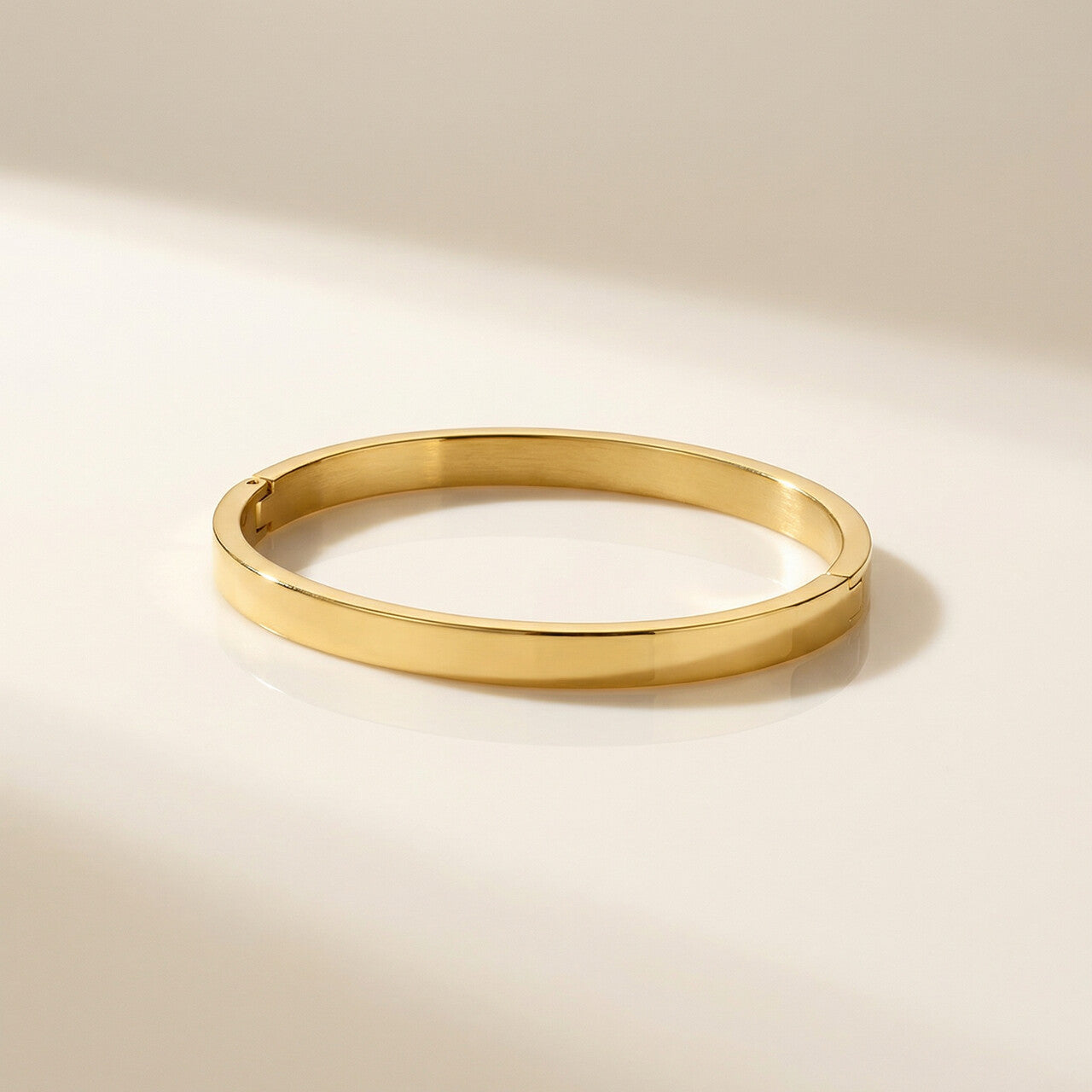 Plain Stackable Bangle Bracelet |4MM