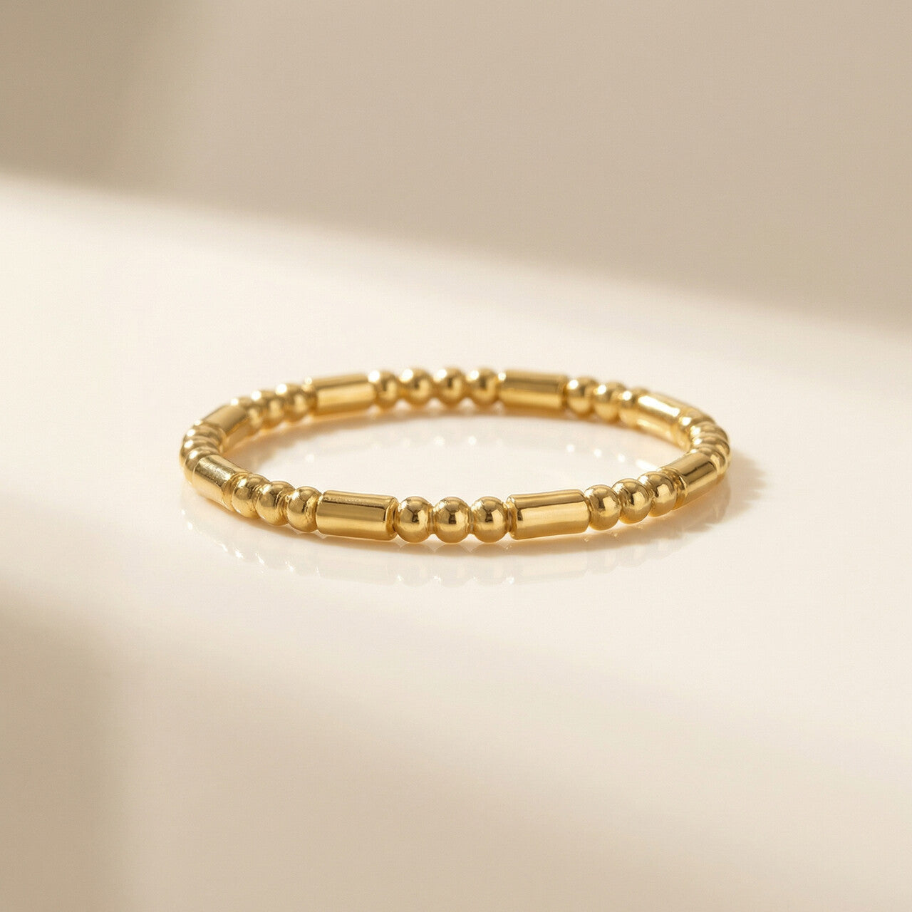 Golden Stream Bangle Bracelet