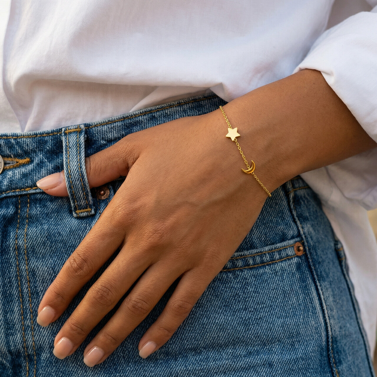 Star Moon Bracelet