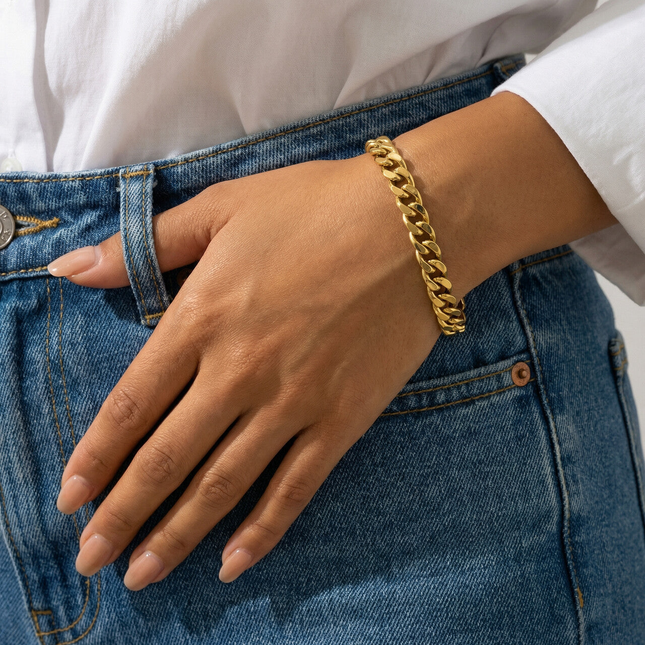 Classic Cuban Chain Bracelet