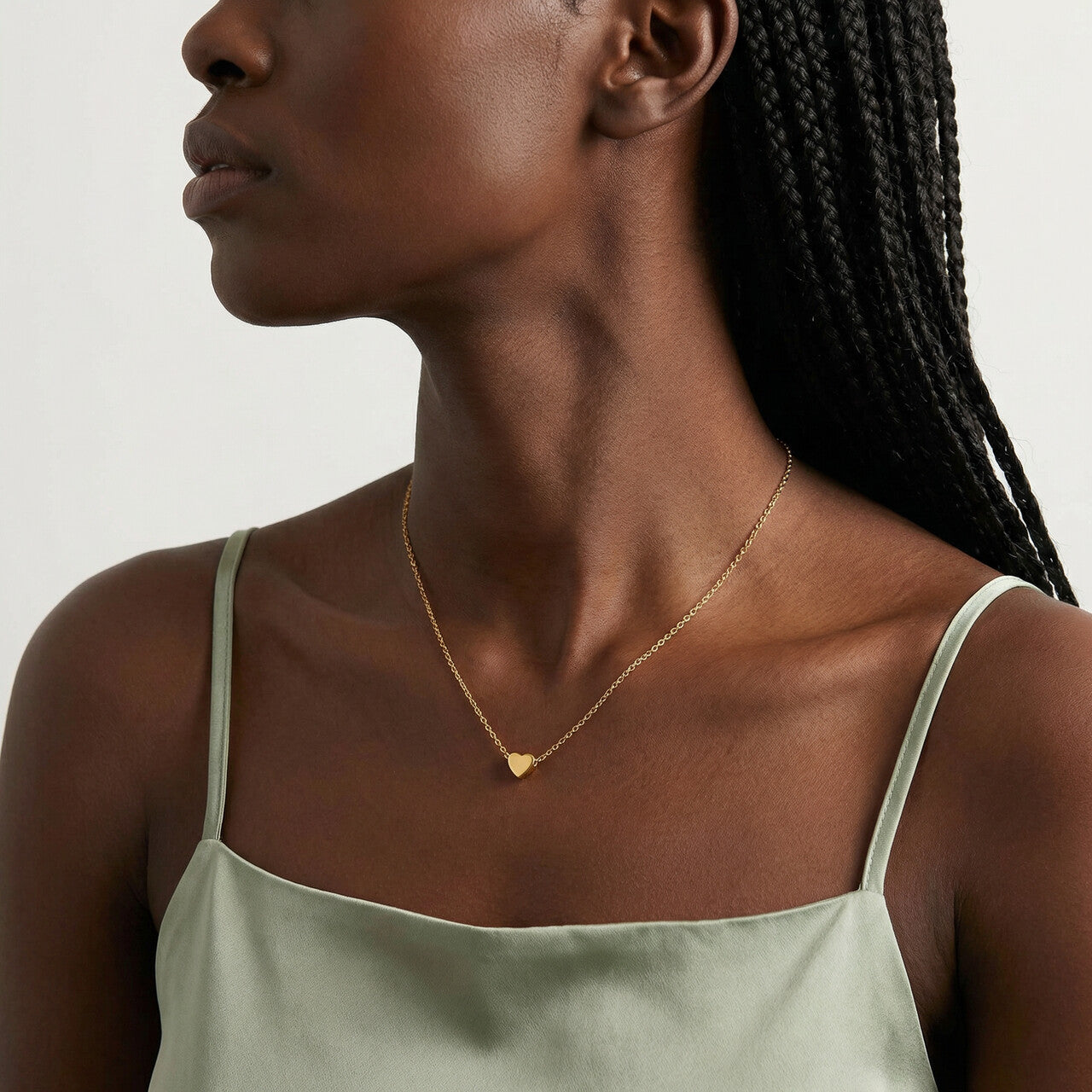 Paris Heart Necklace