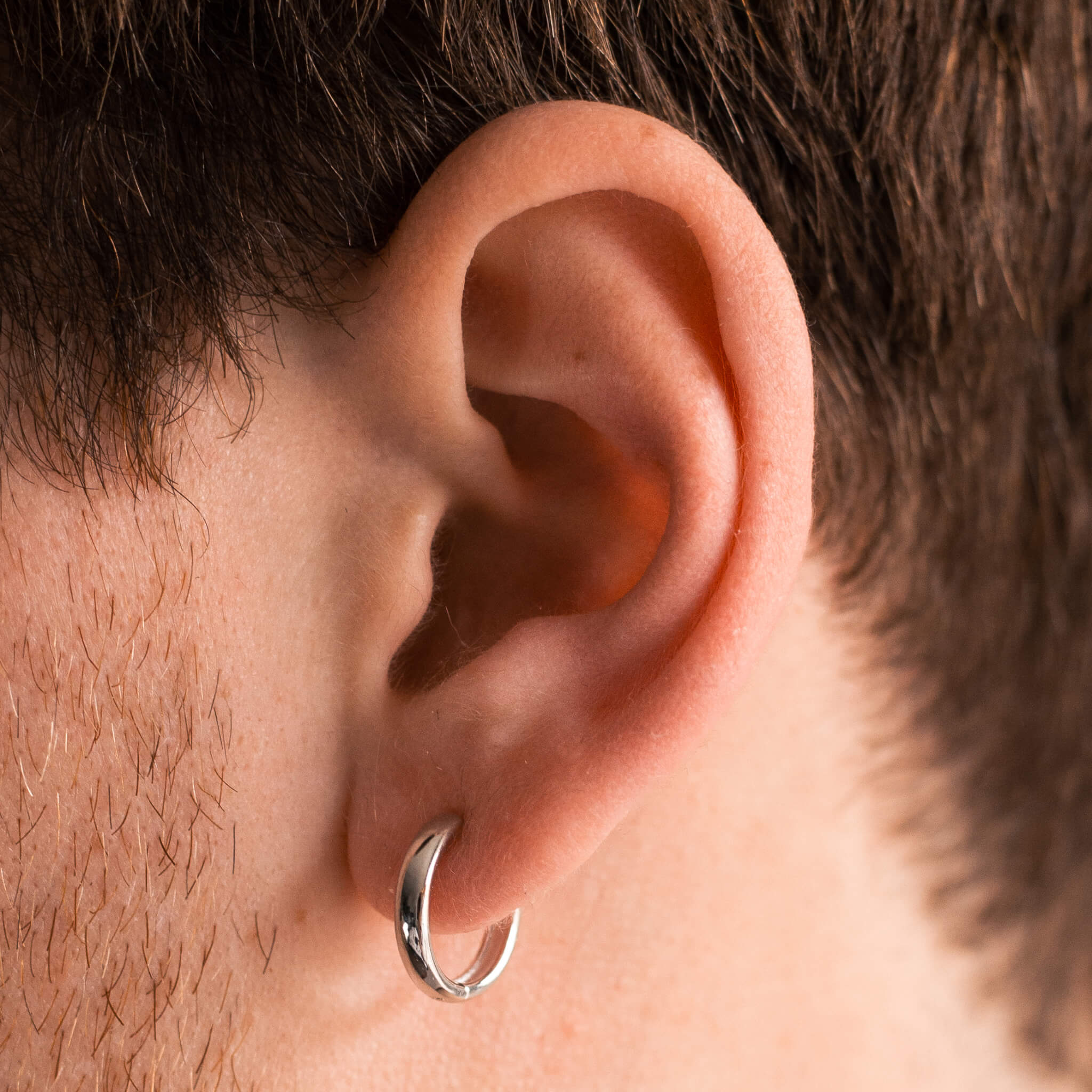Bold Hoops, 14mm