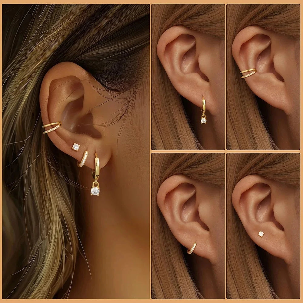 Luna Spark Ear Stack Set