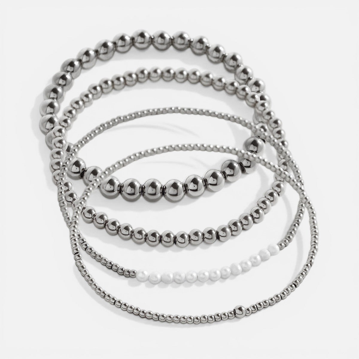 Lunelle Pearl Bracelet Stacking Set