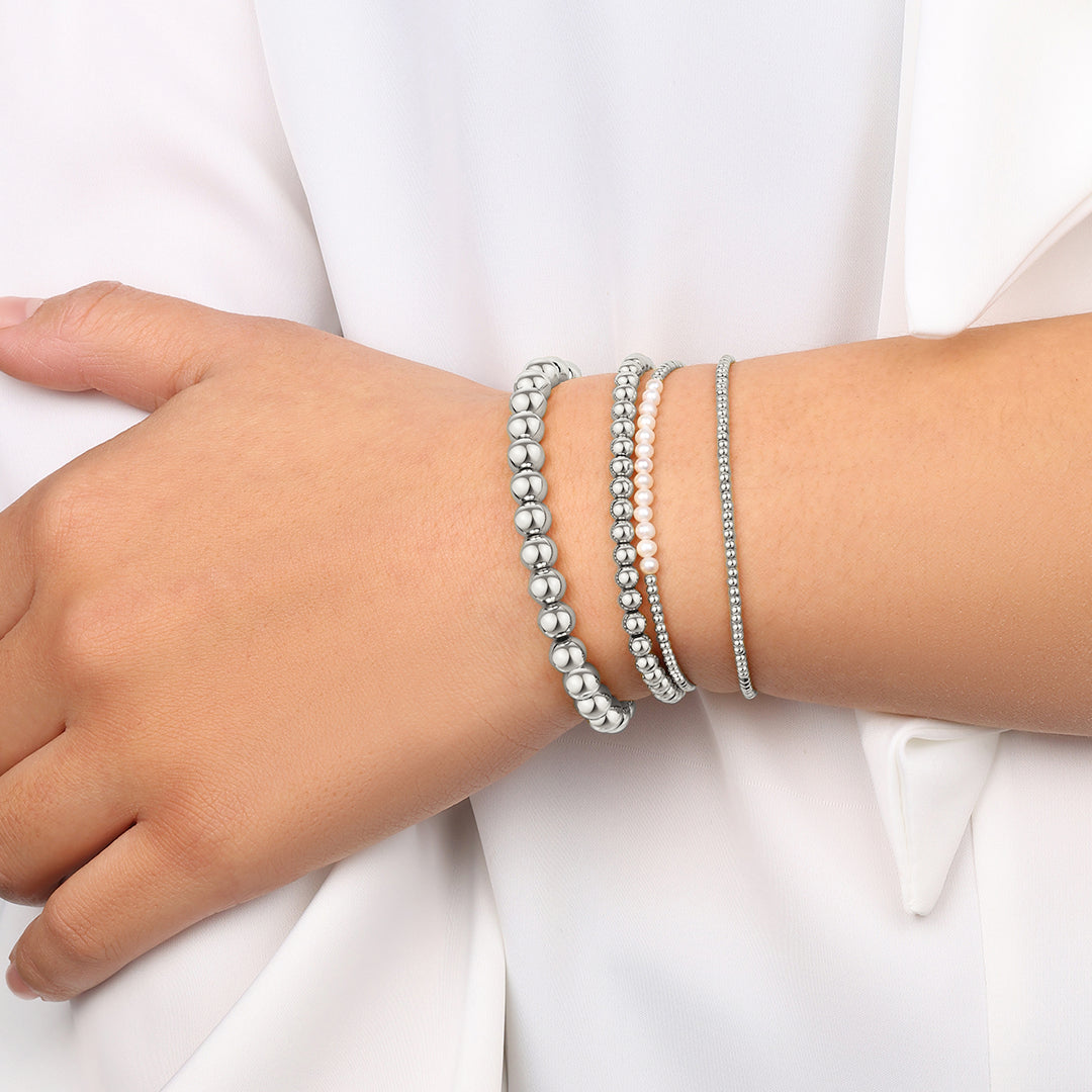 Lunelle Pearl Bracelet Stacking Set