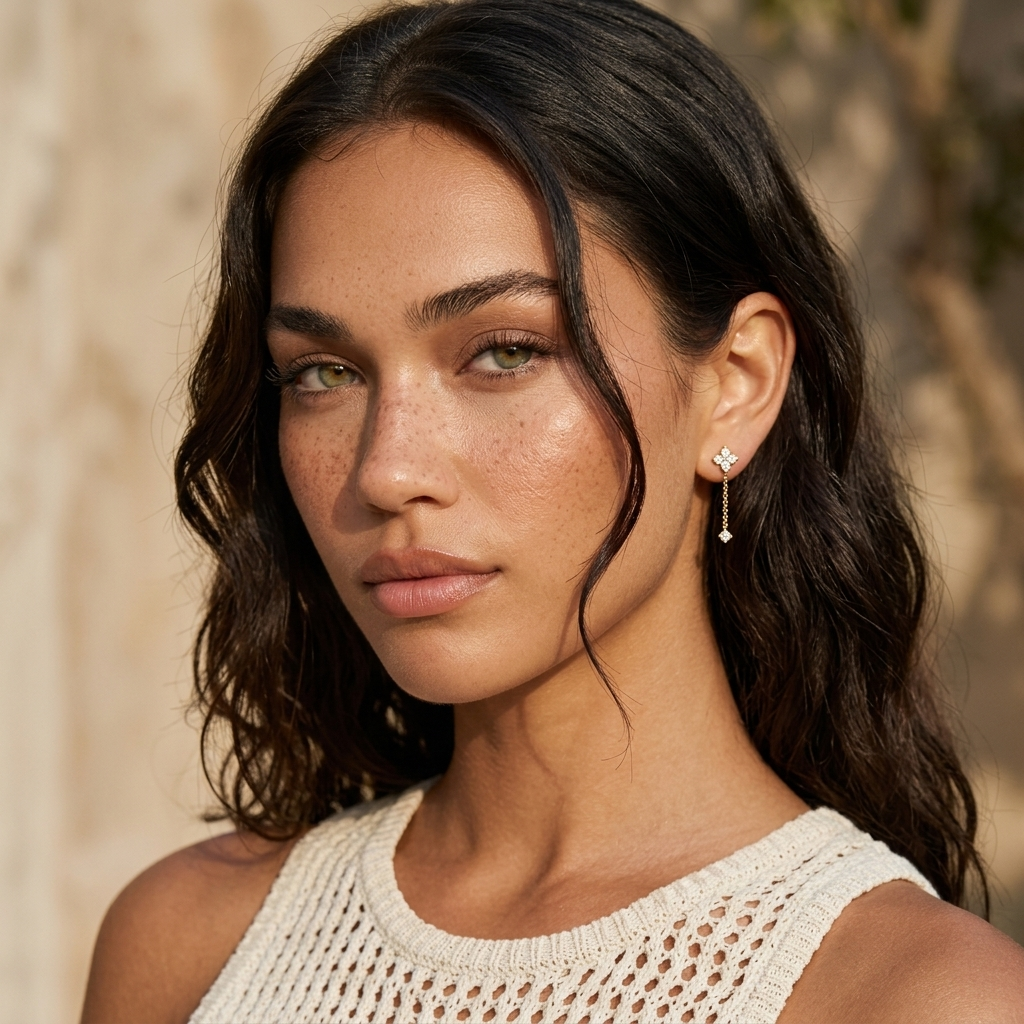 Vivienne Crystal Drop Earrings