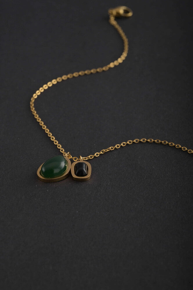 Emerald Night Anklet