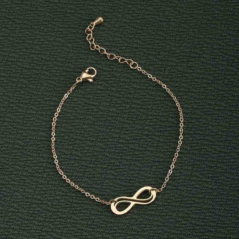 Infinity Charm Chain Bracelet