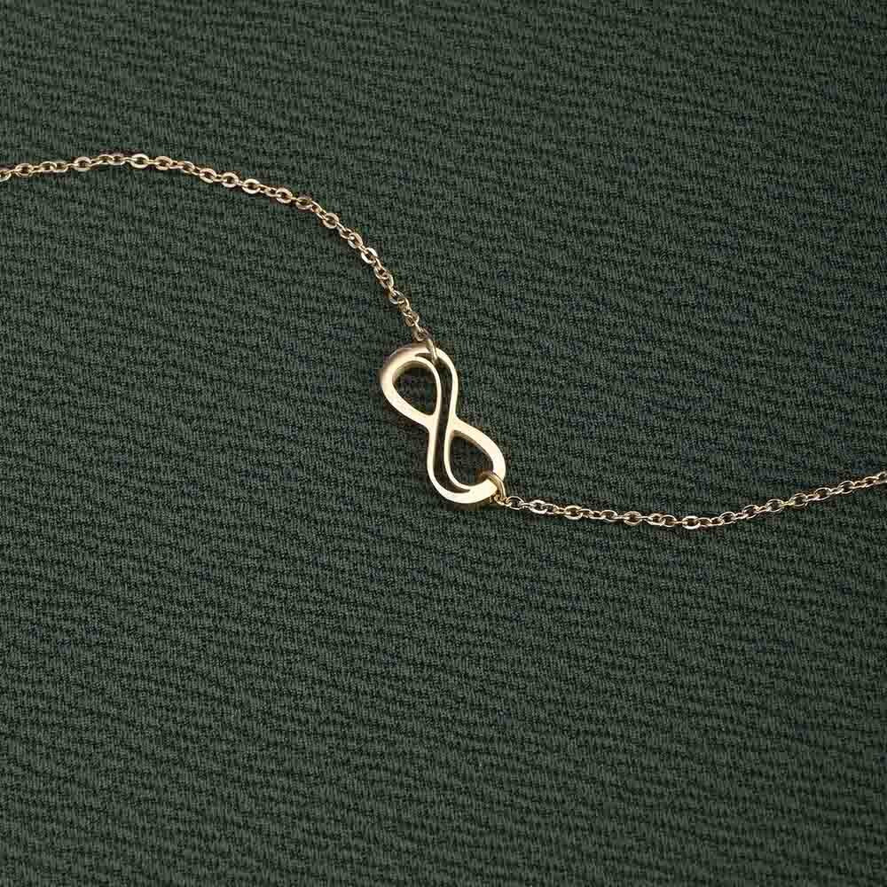 Infinity Charm Chain Bracelet