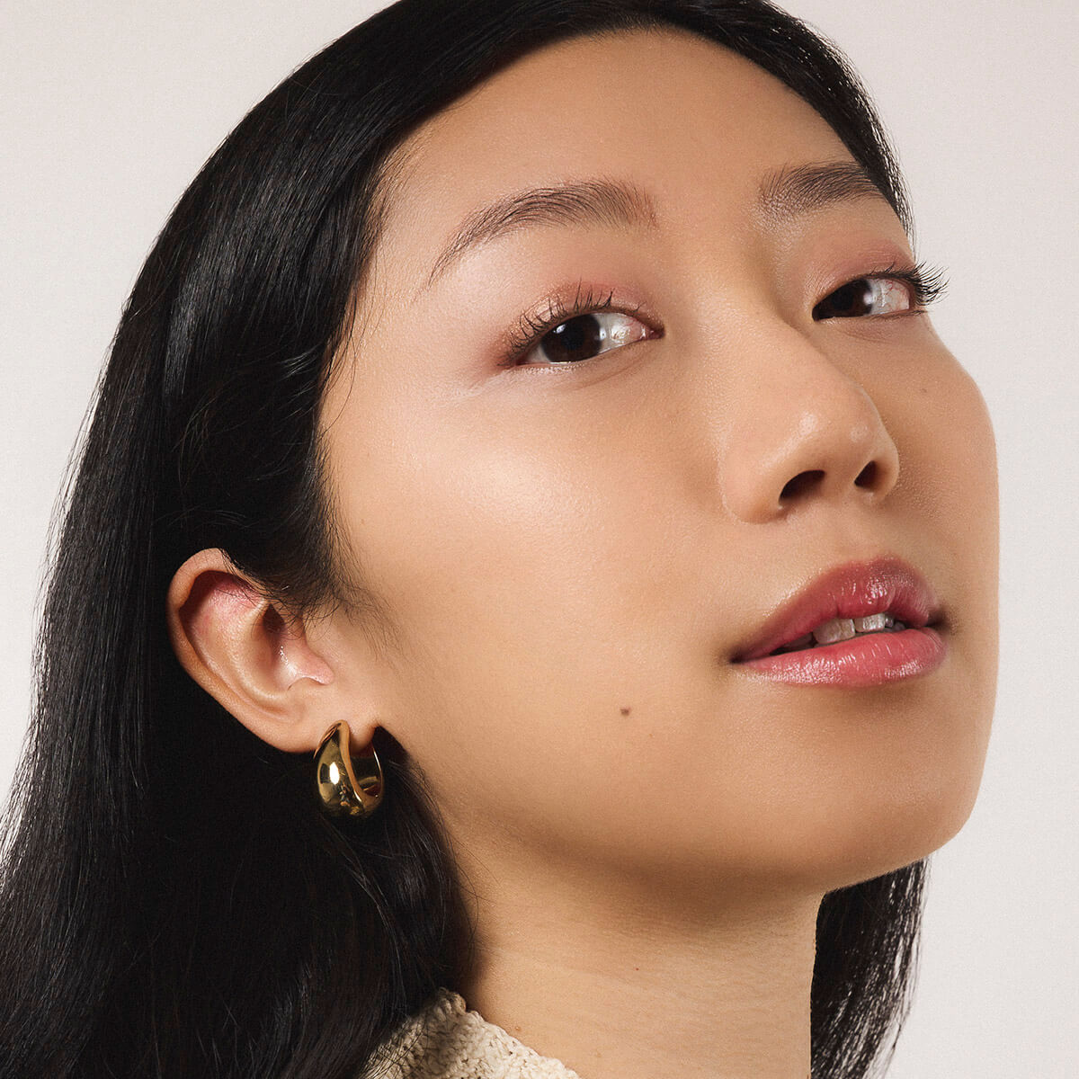 Dewdrop Hoops