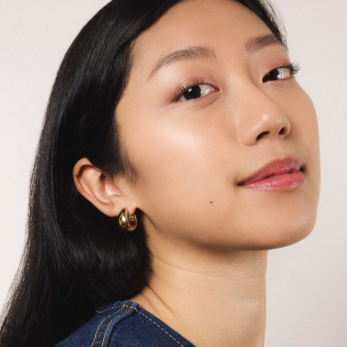 Mini Dewdrop Hoops