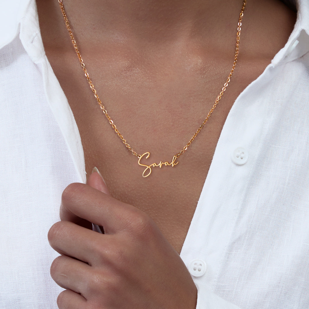 Signature Personalized Name Necklace