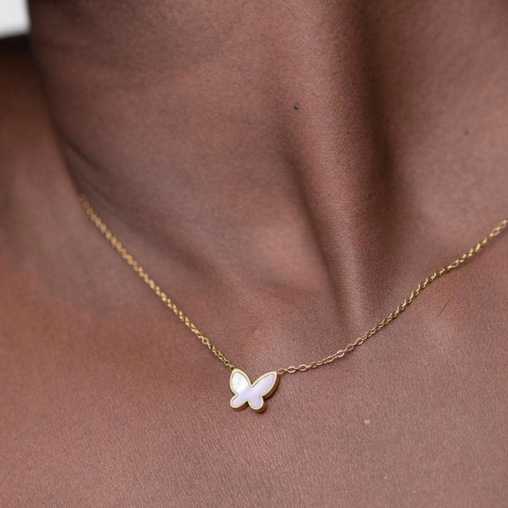 Annabelle Butterfly Necklace – GOLD