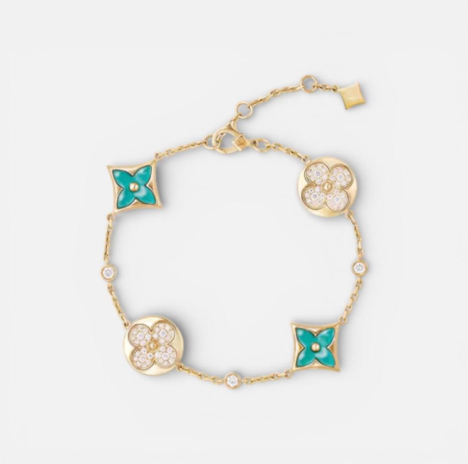 Color Blossom Amazonite Bracelet – Green