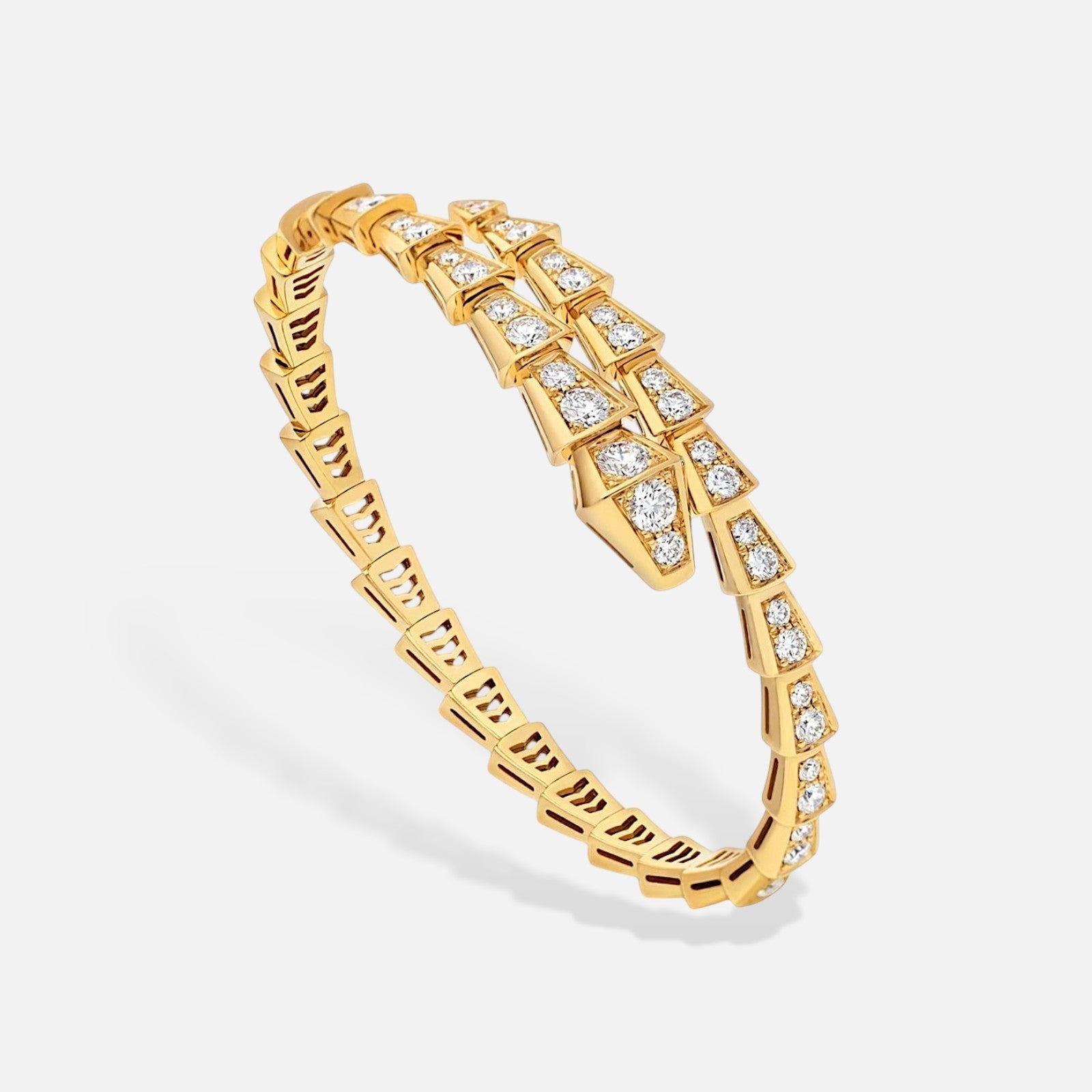 Serpent Pavé Bracelet