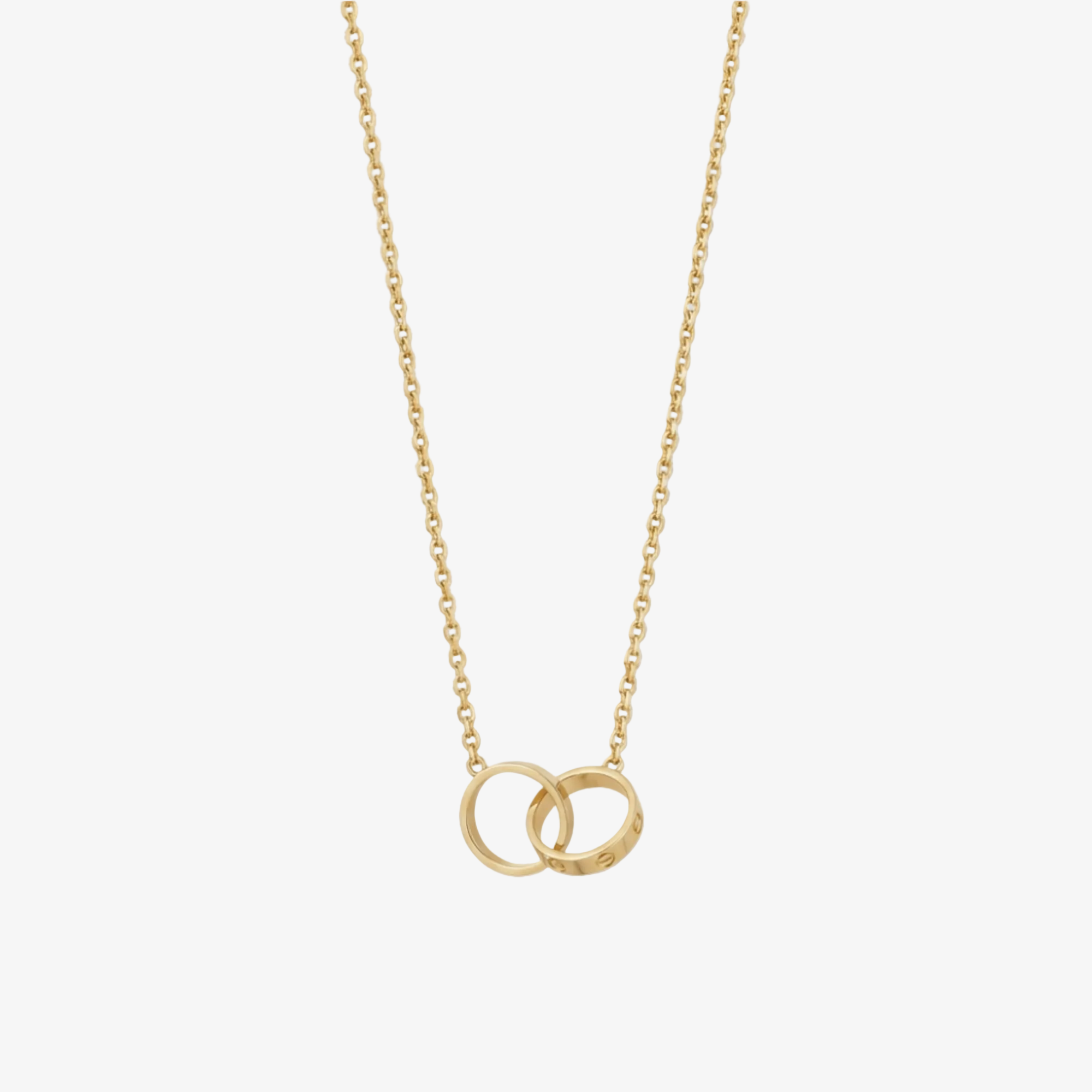Love Orbit Necklace – Gold