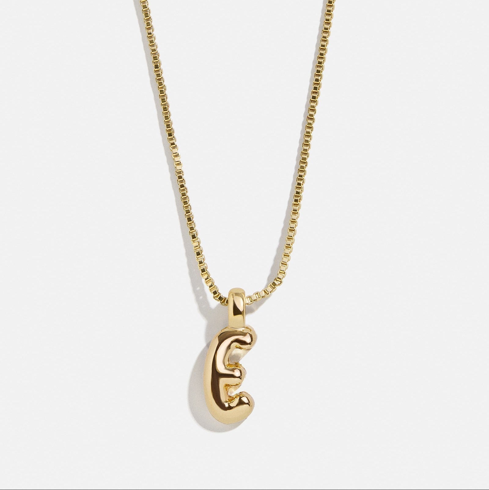 Mini Bubble Initial Necklace