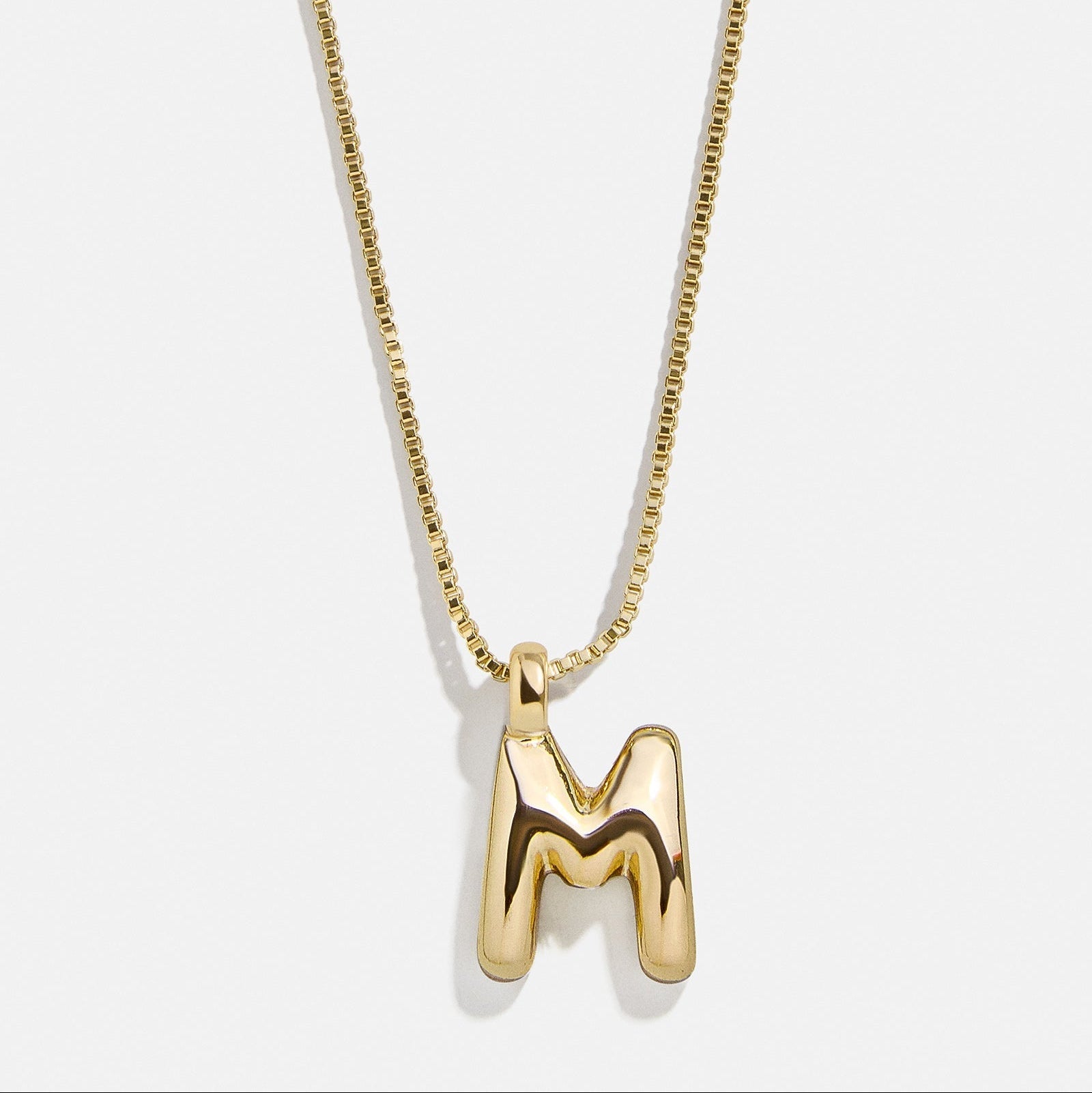 Mini Bubble Initial Necklace