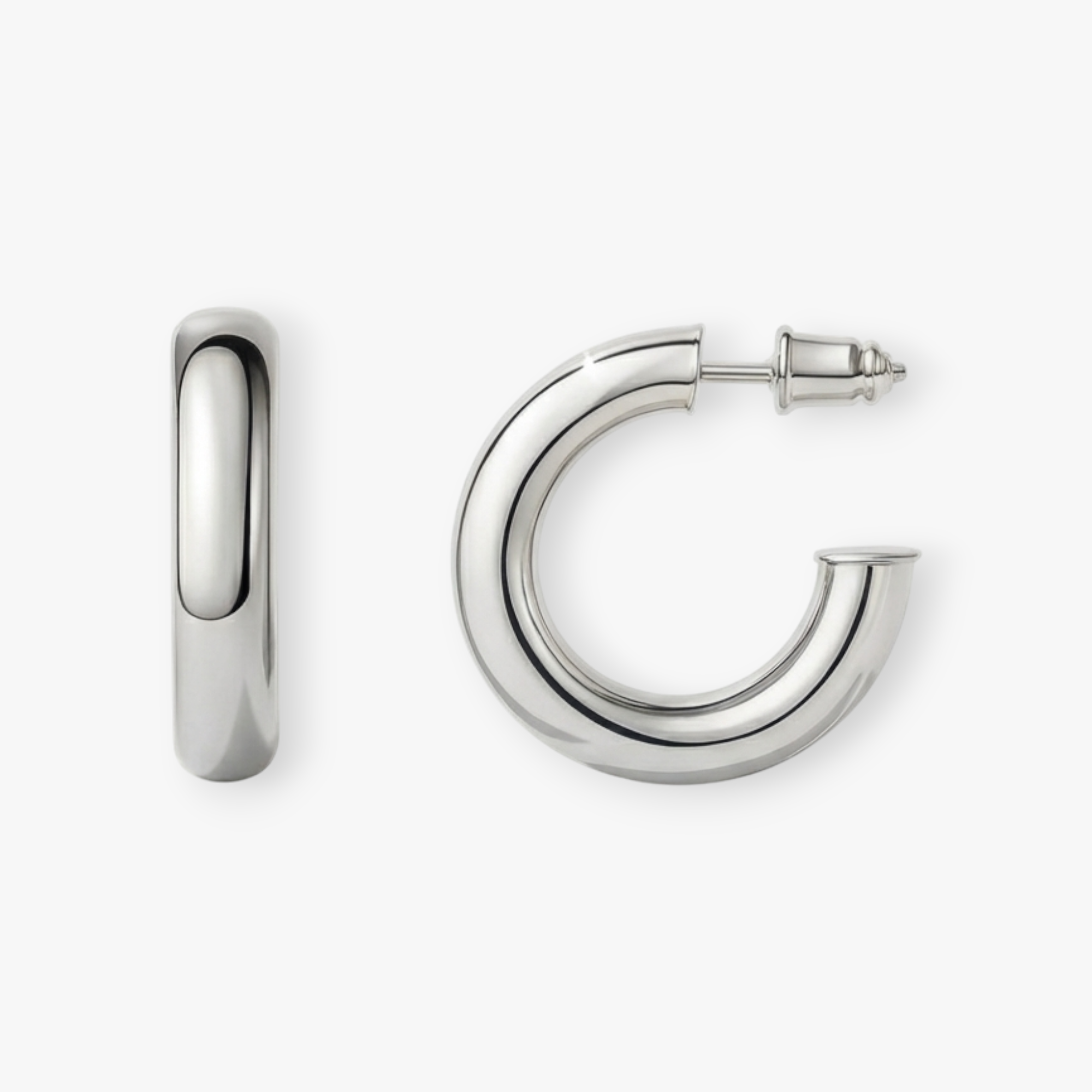 Chunky Hoop Earrings