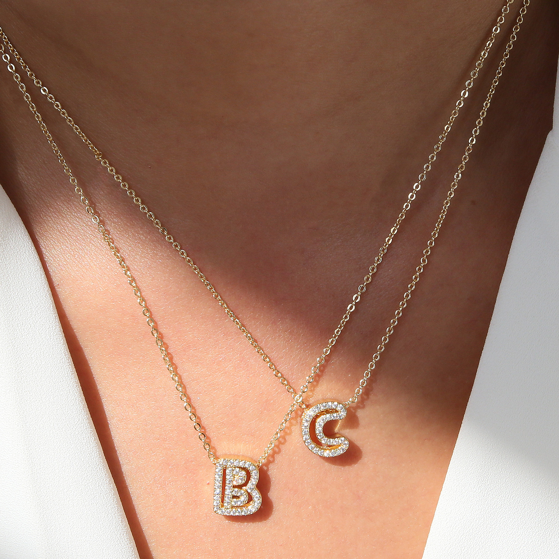 Iconic Sparkle Initial Necklace
