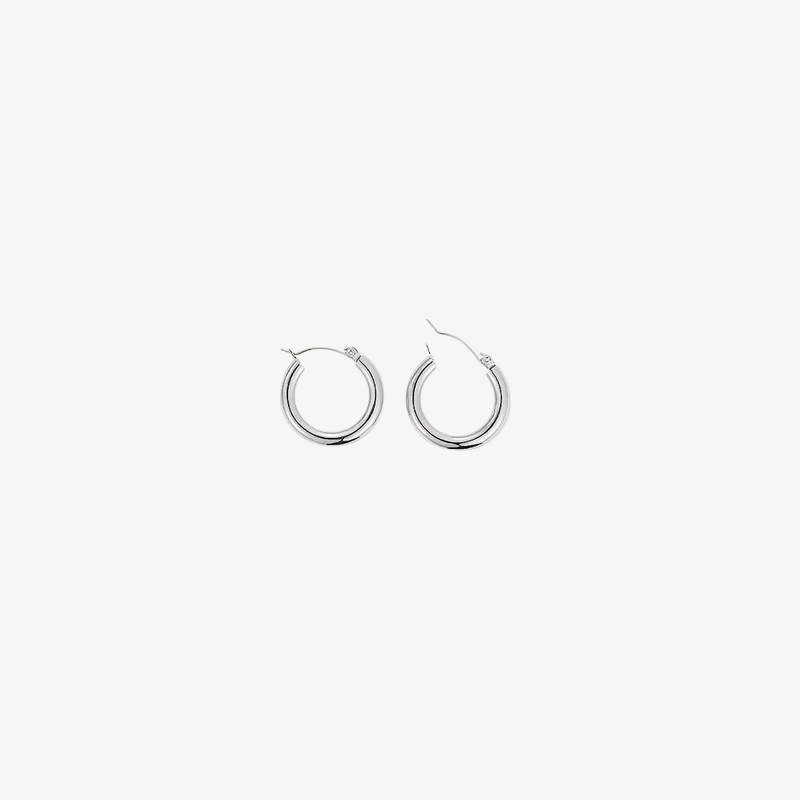 Classic Round Hoop Earrings