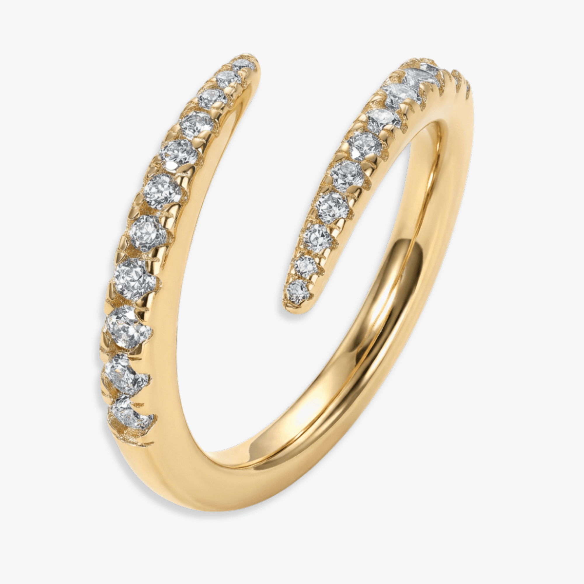 Open Curve Ring – Yellow Gold