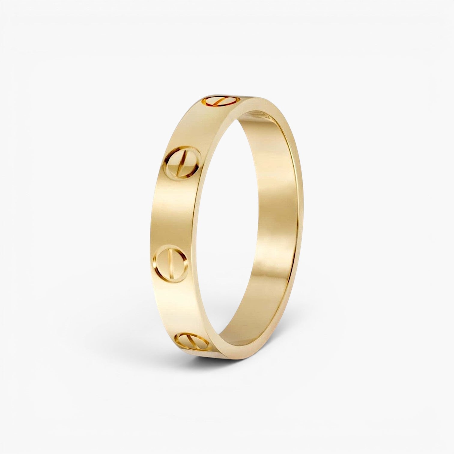 Slim Love Band Ring