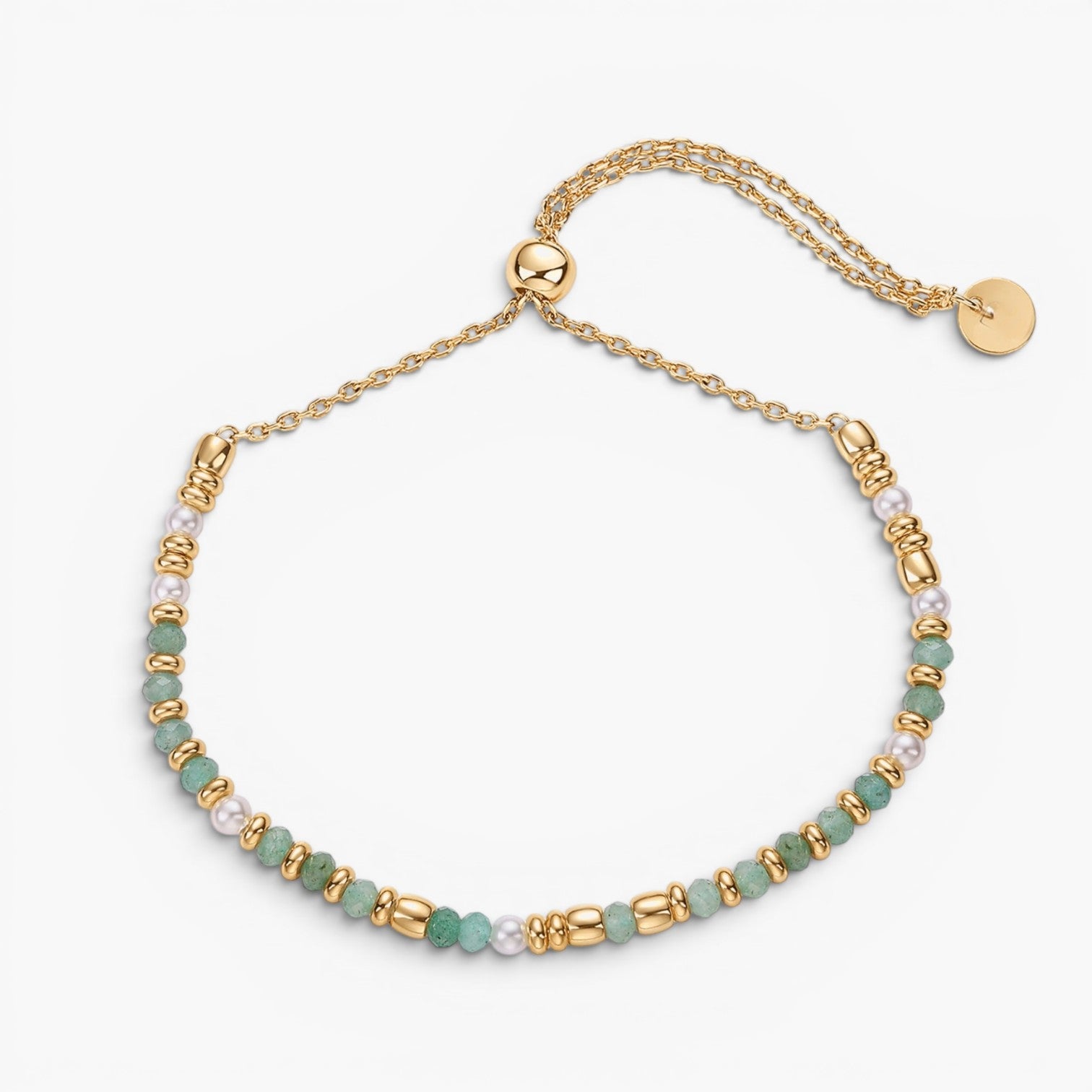 Serene Amazonite Beaded Bracelet