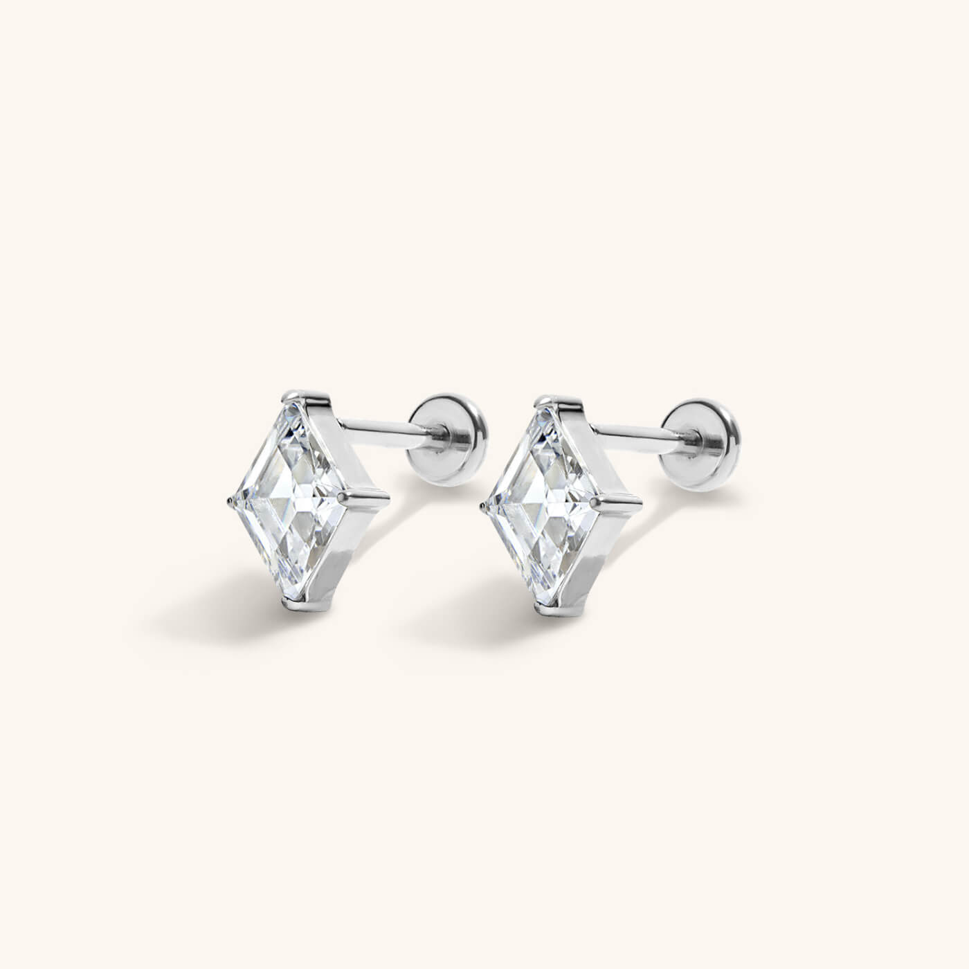 Celestial Crystal Lozenge Nap Earrings