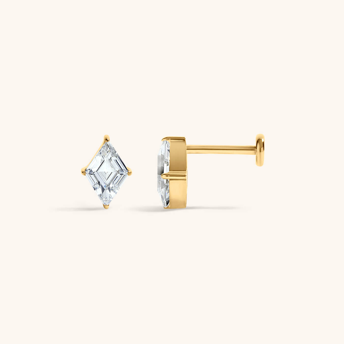Celestial Crystal Lozenge Nap Earrings