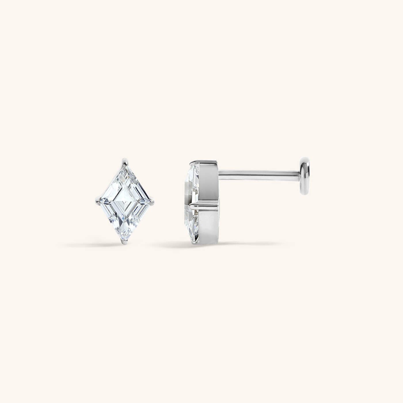 Celestial Crystal Lozenge Nap Earrings
