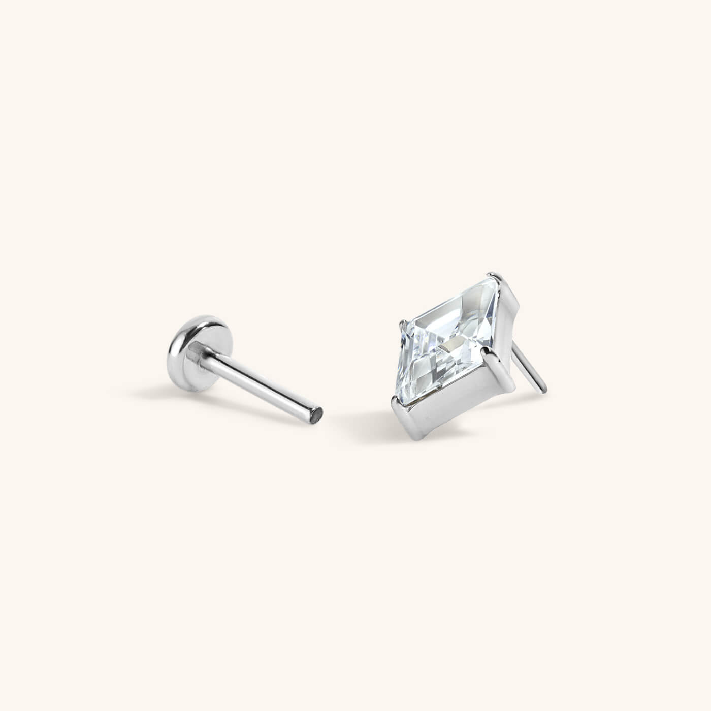 Celestial Crystal Lozenge Nap Earrings