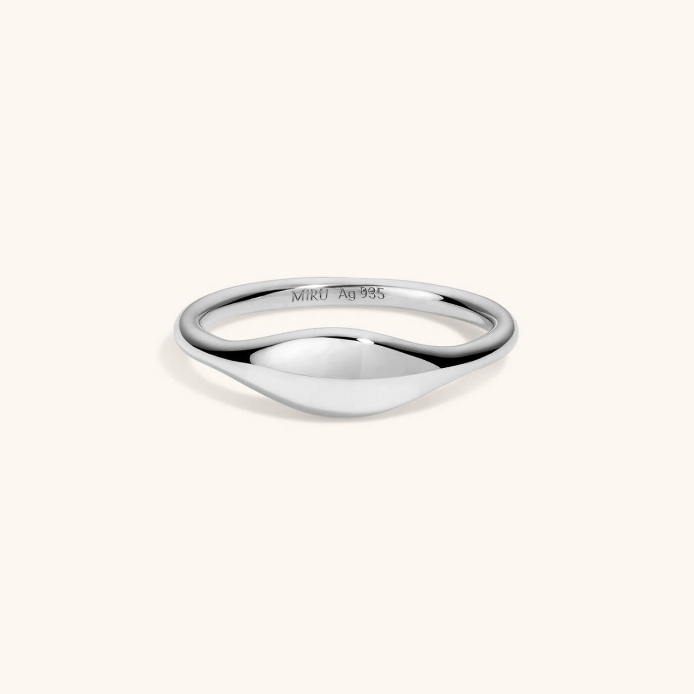 Echo Fine Ring – Silver