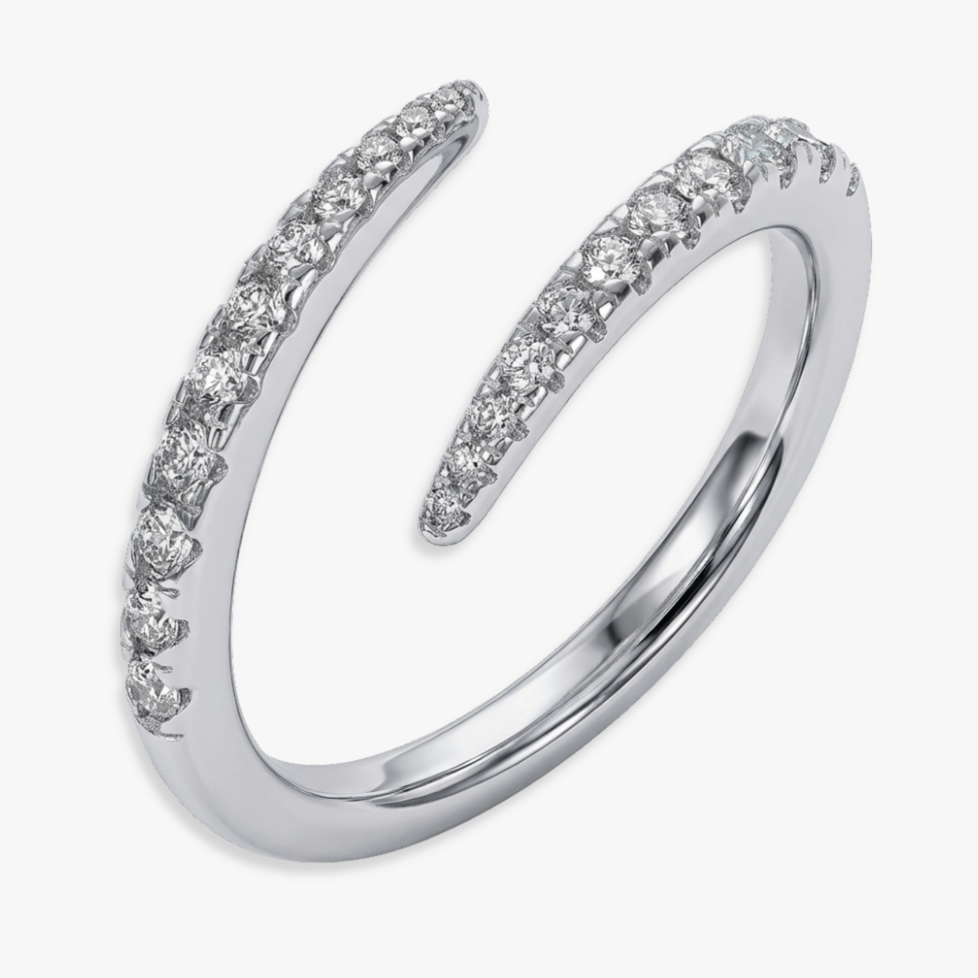 Open Curve Ring