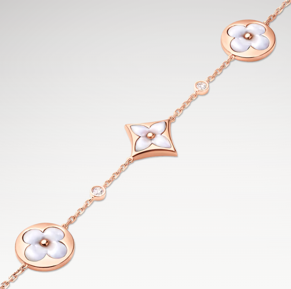 Color Blossom Rose Bracelet