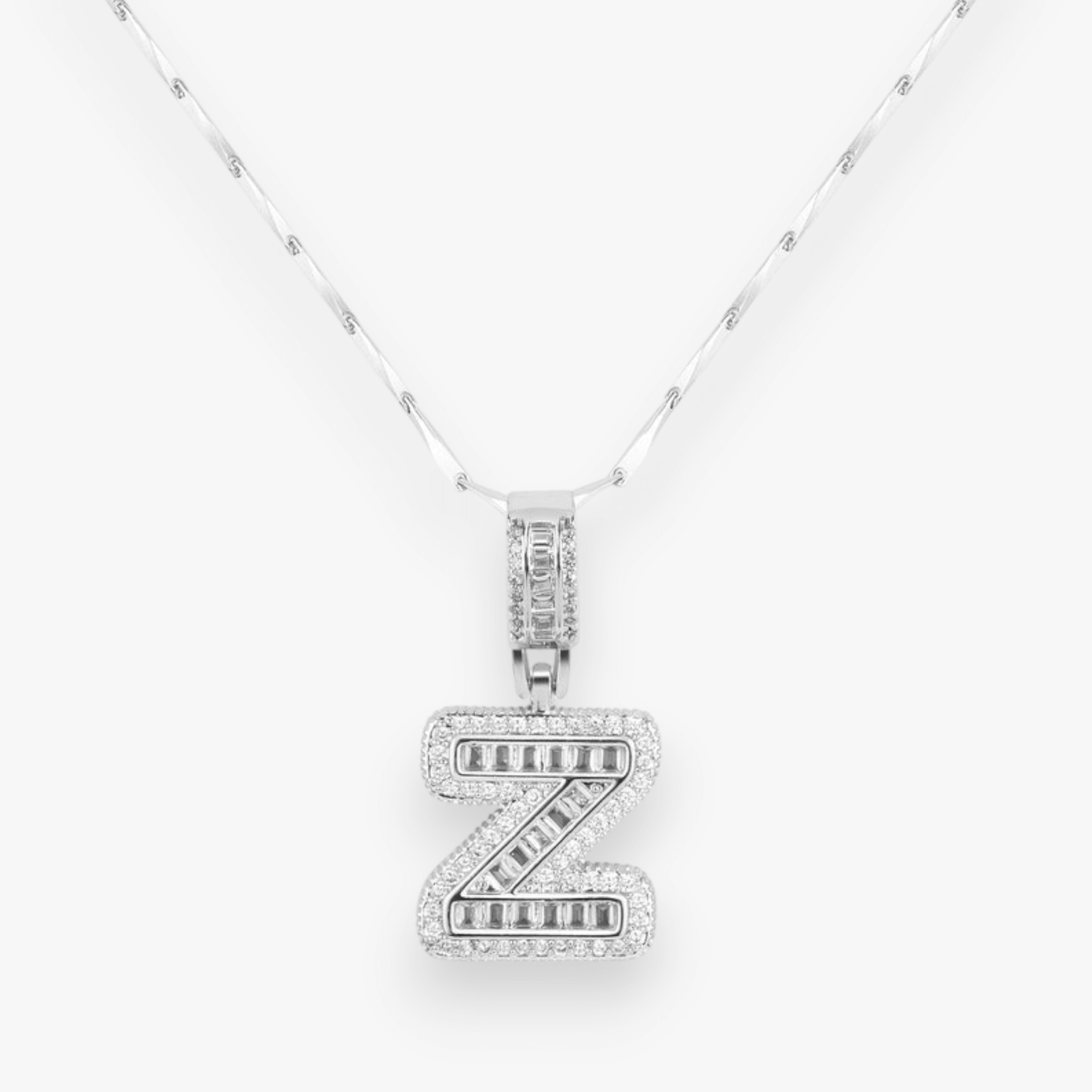 Bold Letter Initial Necklace