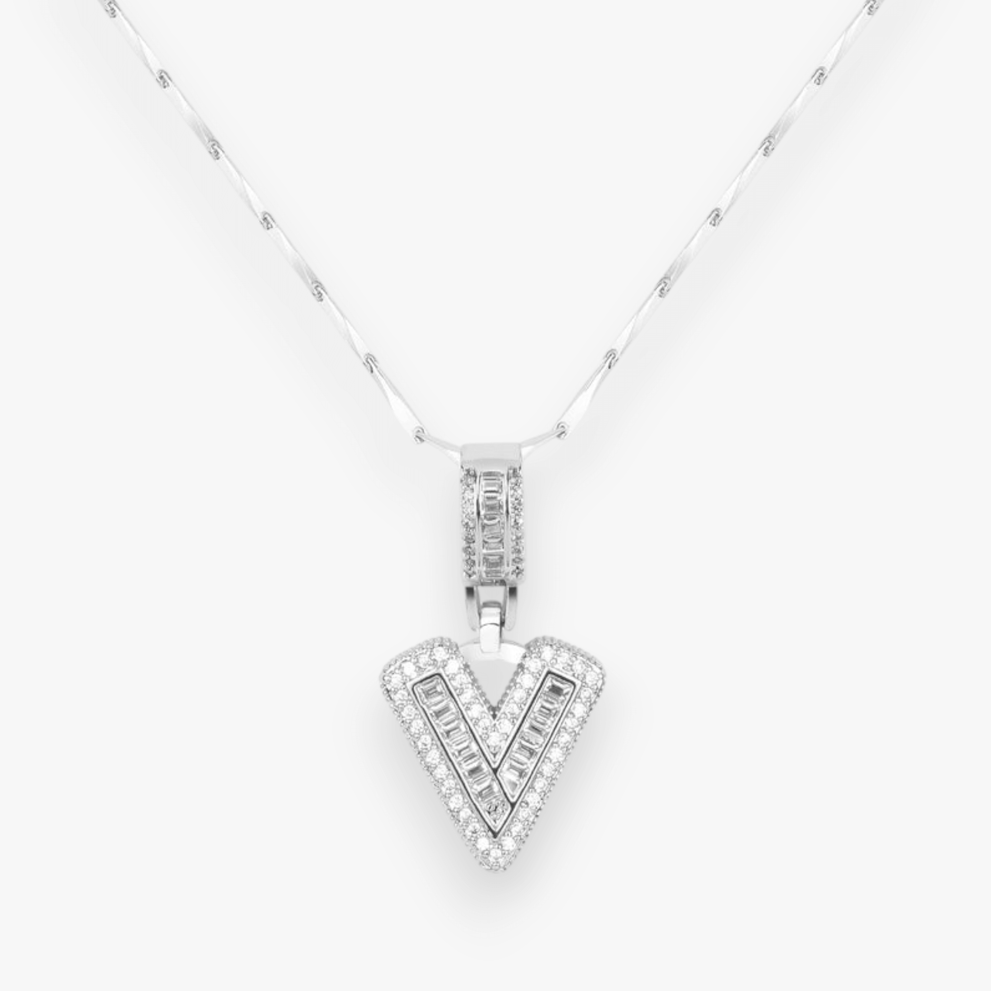 Bold Letter Initial Necklace