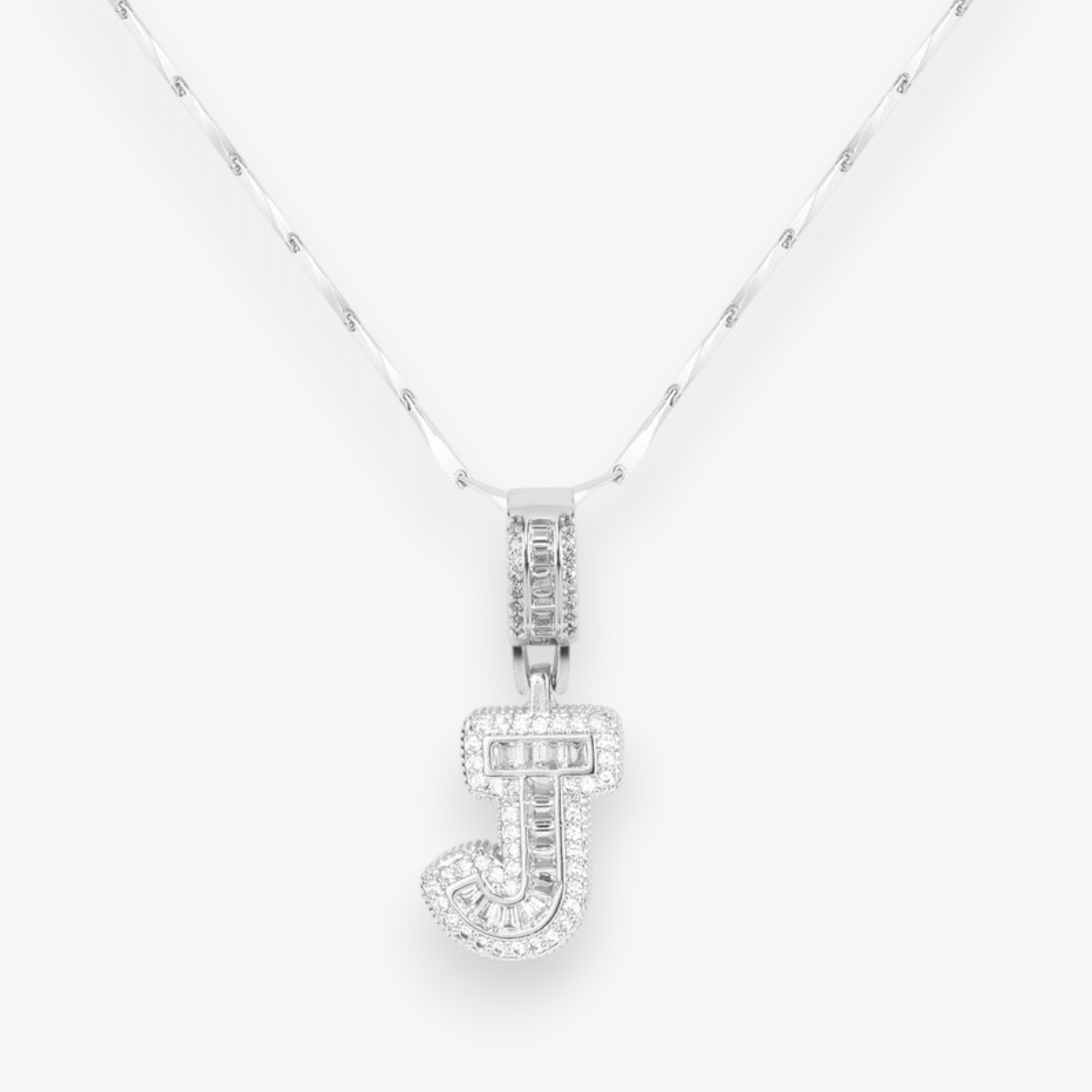 Bold Letter Initial Necklace