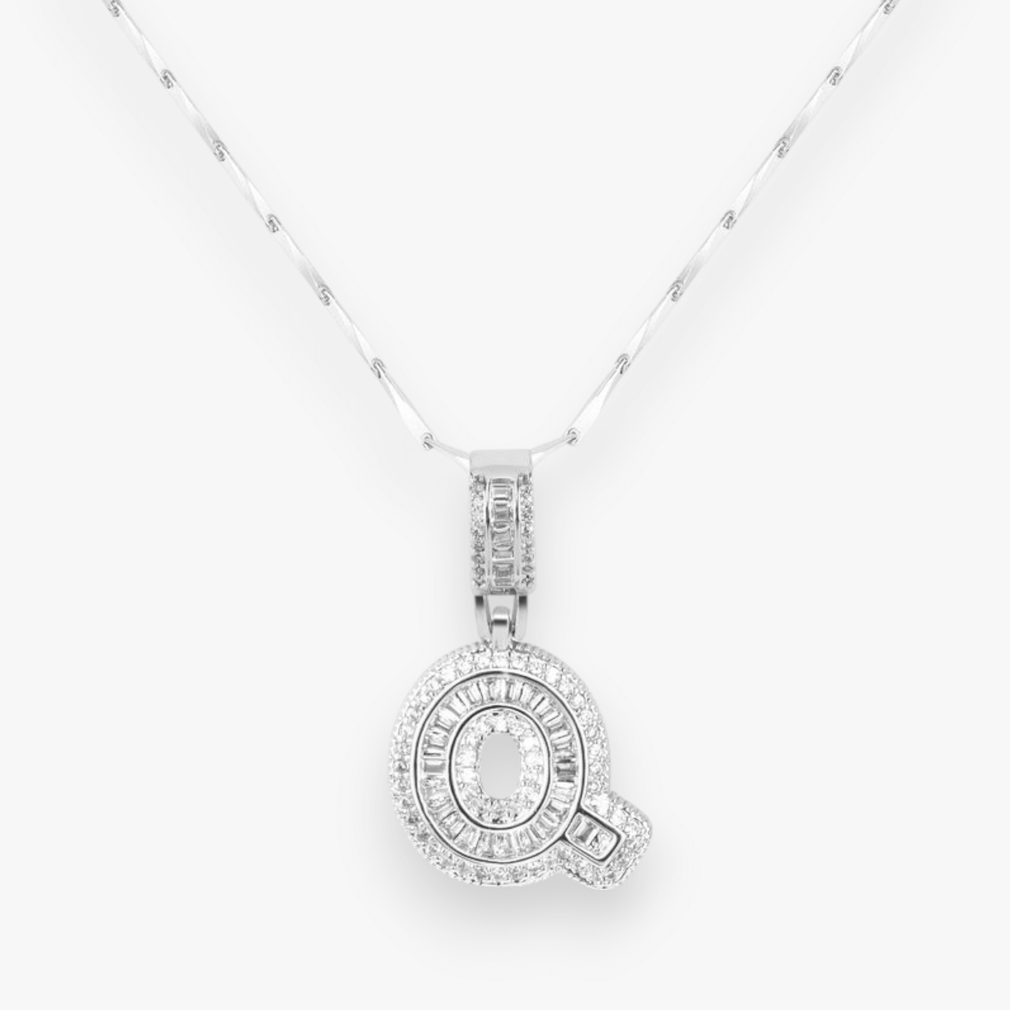Bold Letter Initial Necklace