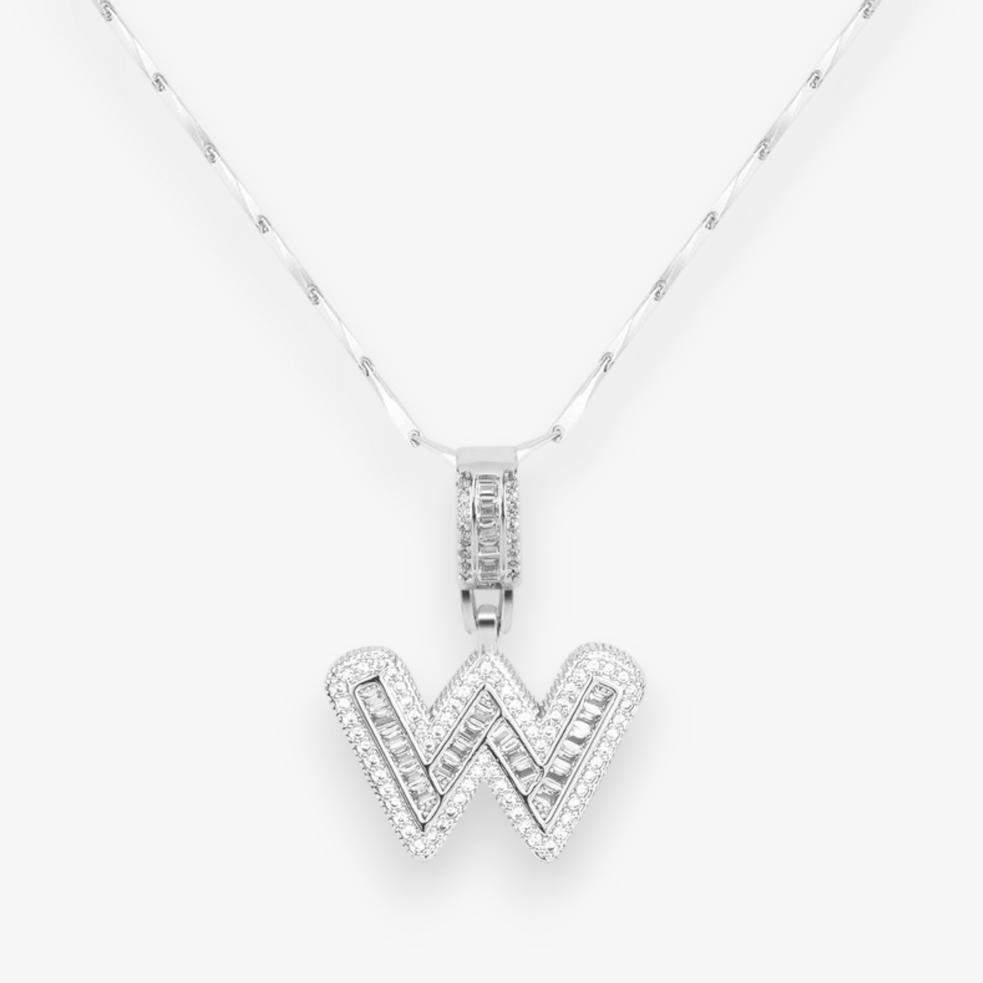 Bold Letter Initial Necklace