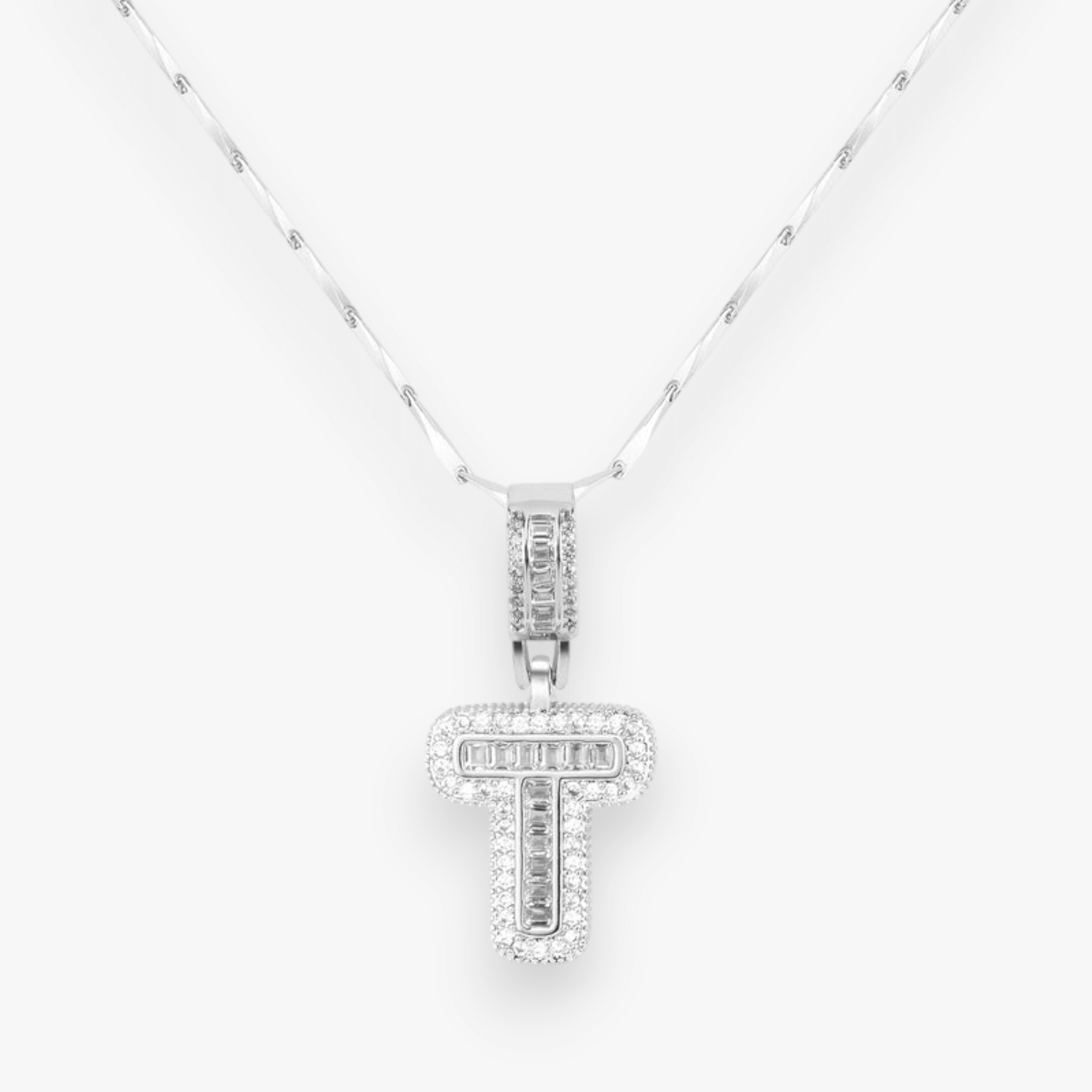 Bold Letter Initial Necklace