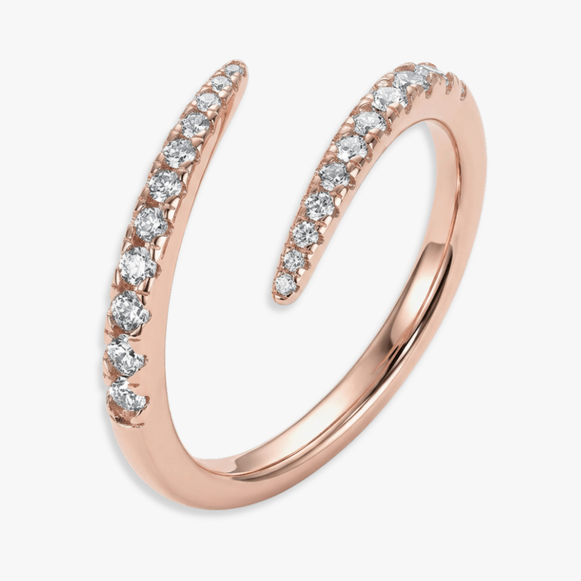 Open Curve Ring