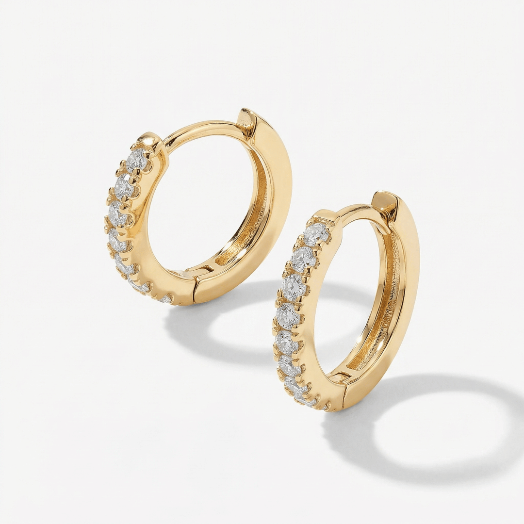 Everyday Small Hoop Earrings Trio Set