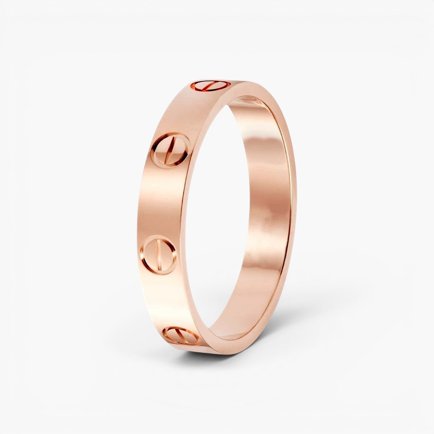 Slim Love Band Ring