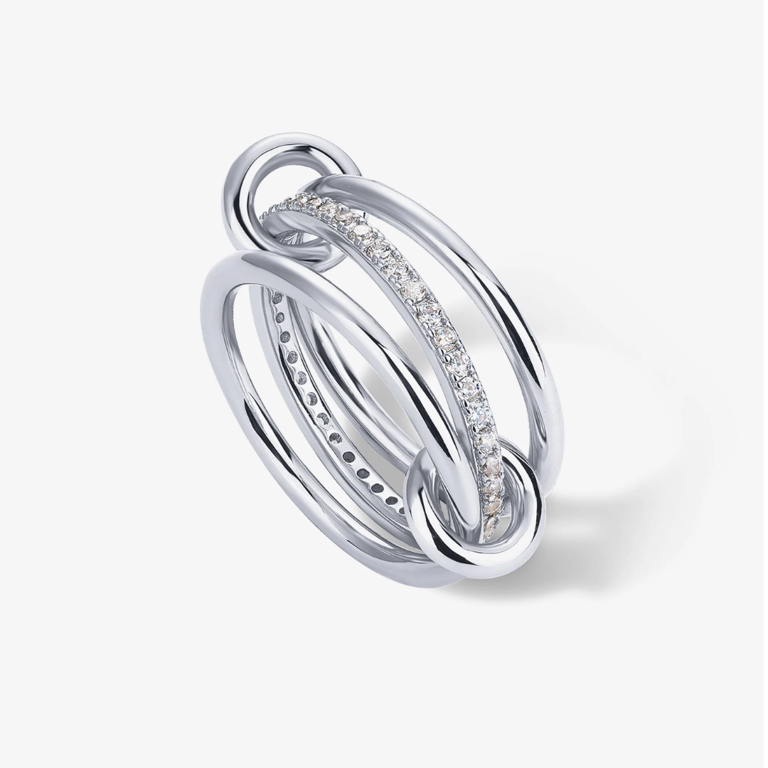 Interlocked Stackable Ring