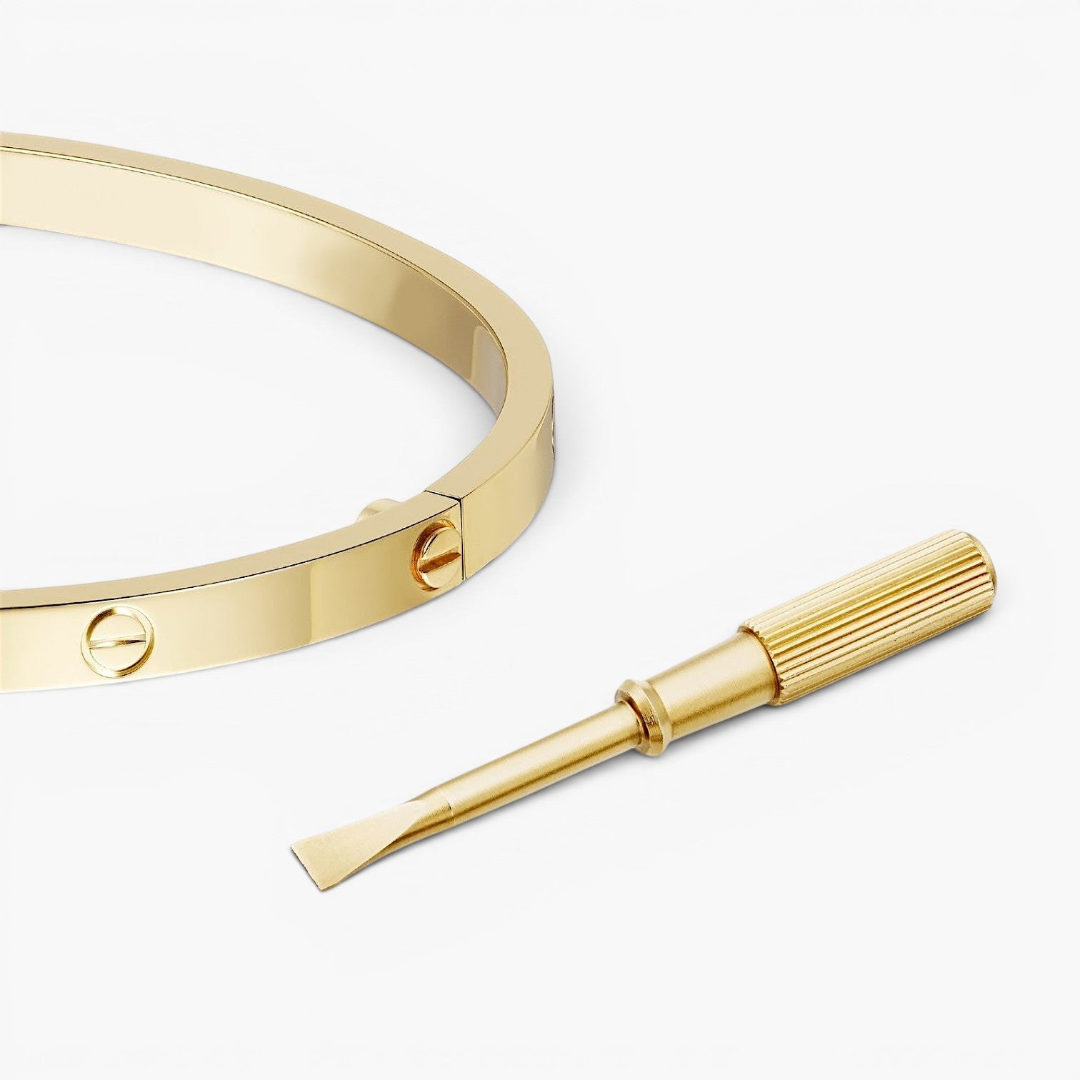 Slim Love Bracelet with Screw Hinge