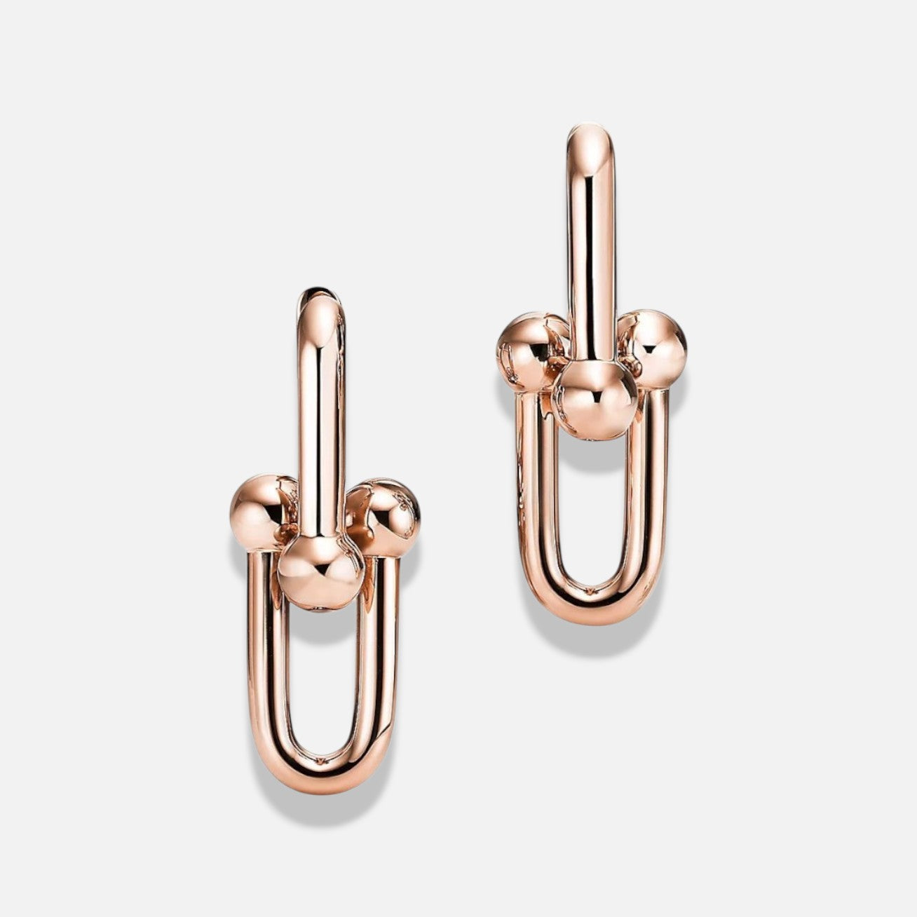 Minimal Link Hoop Earrings