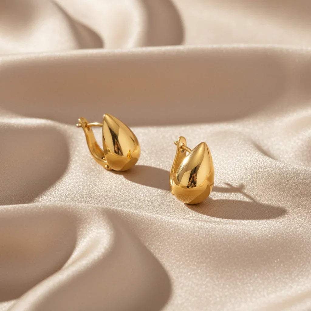 Gold Drop Earrings